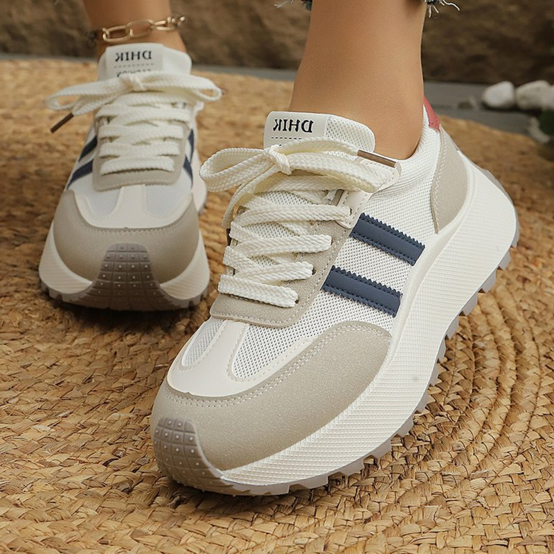 Wedge Espadrille Women - موضة تنفس شبكة رياضية عادية المرأة