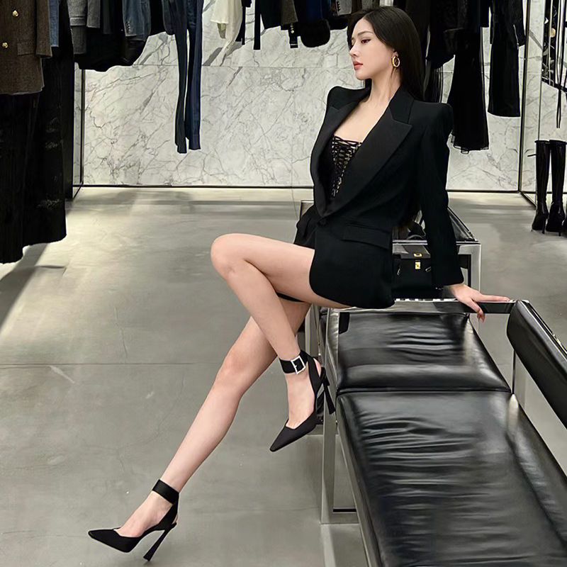 صنادل نسائية مثيرة بكعب عالٍ ر - مراجعة Sandal Strappy Heeled وسعره