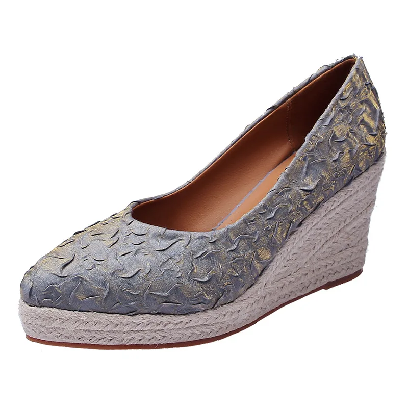 أحذية إسبادريل نسائية بكعب عال - مراجعة Wedge Espadrille Women وسعره