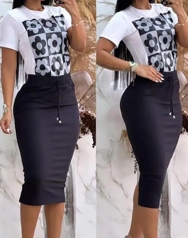 طقم بلوزة نسائية مطبوعة برسوما - مراجعة Romper Floral Print وسعره